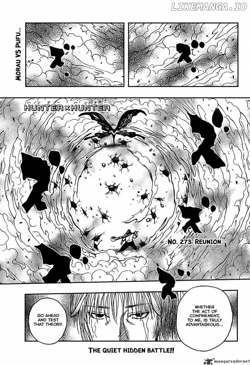 Hunter x Hunter, Chapter 273 image 01